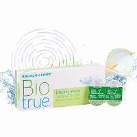 Однодневные контактные линзы Biotrue ONEday (30 линз)
