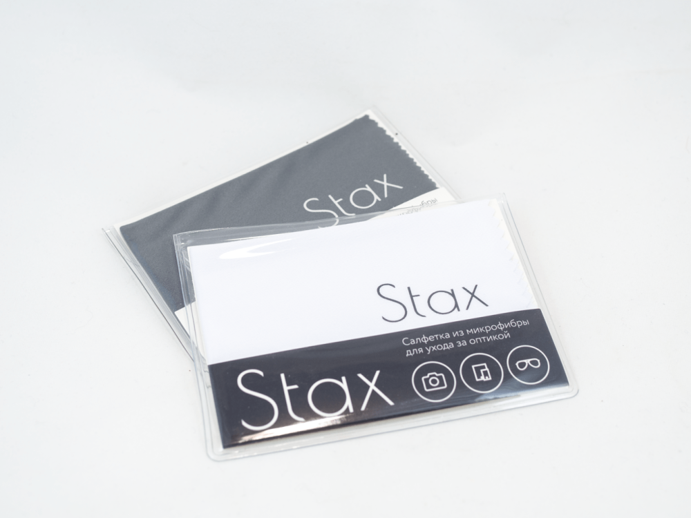 Салфетка для очков Stax Размер 15х18см.